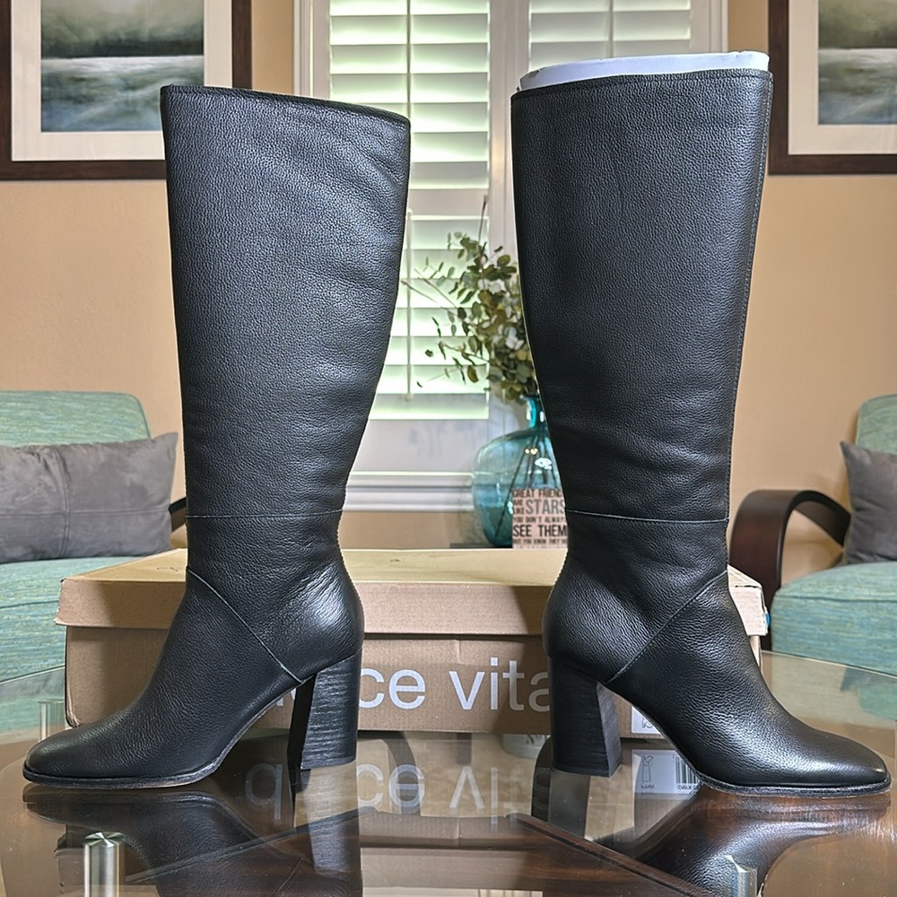 Dolce Vita Fynn Tall Boot Sz 8.5 in black - Picture 4 of 15